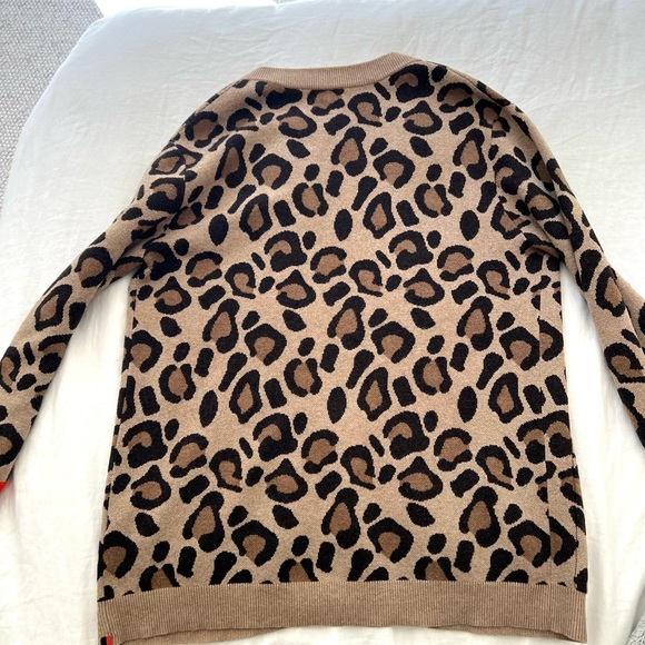 Pristine Kule Animal Print v-neck Cardigan XL - Picture 9 of 14
